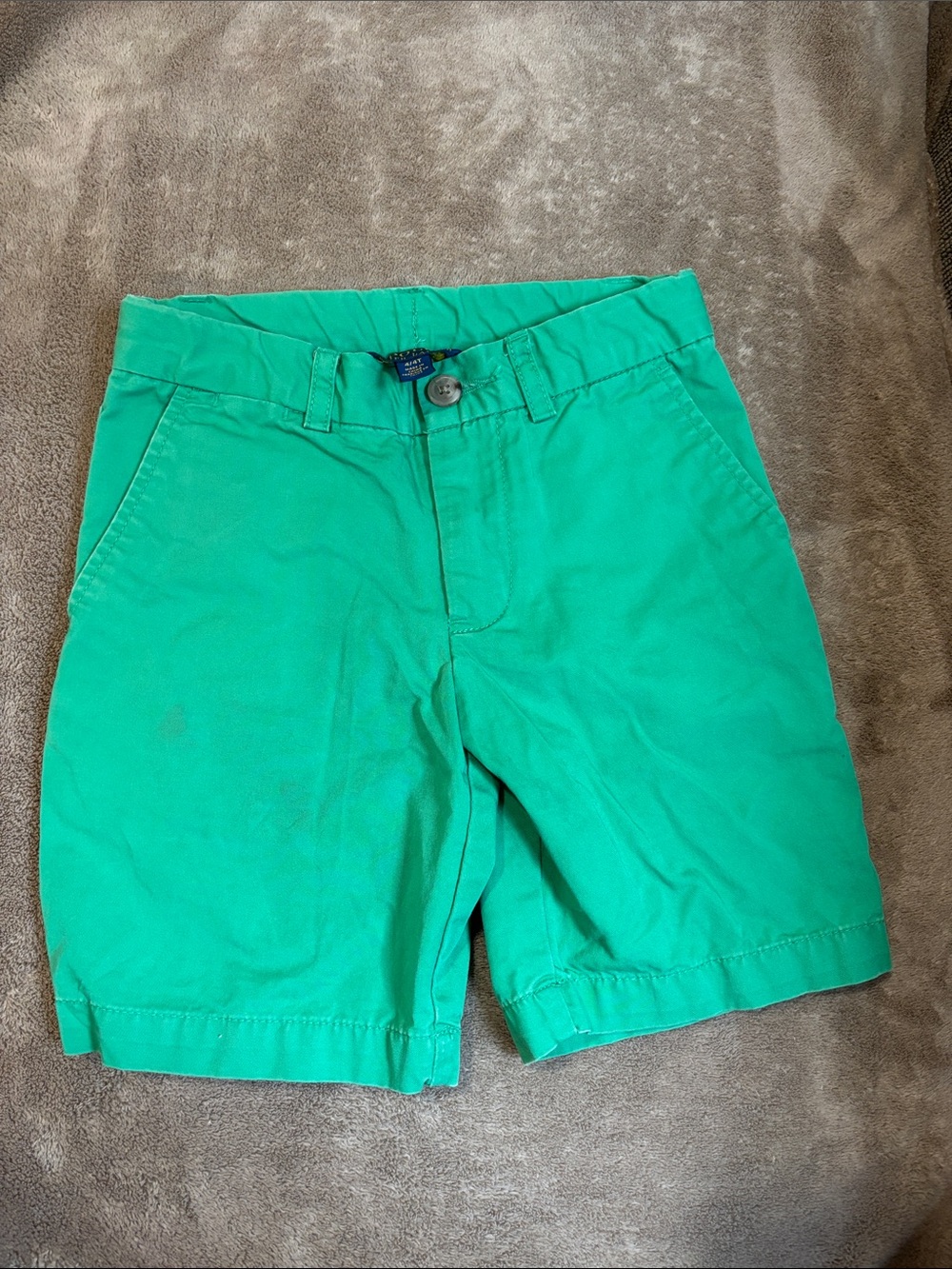 Green boys Chino Shorts 4t- Polo Ralph Lauren